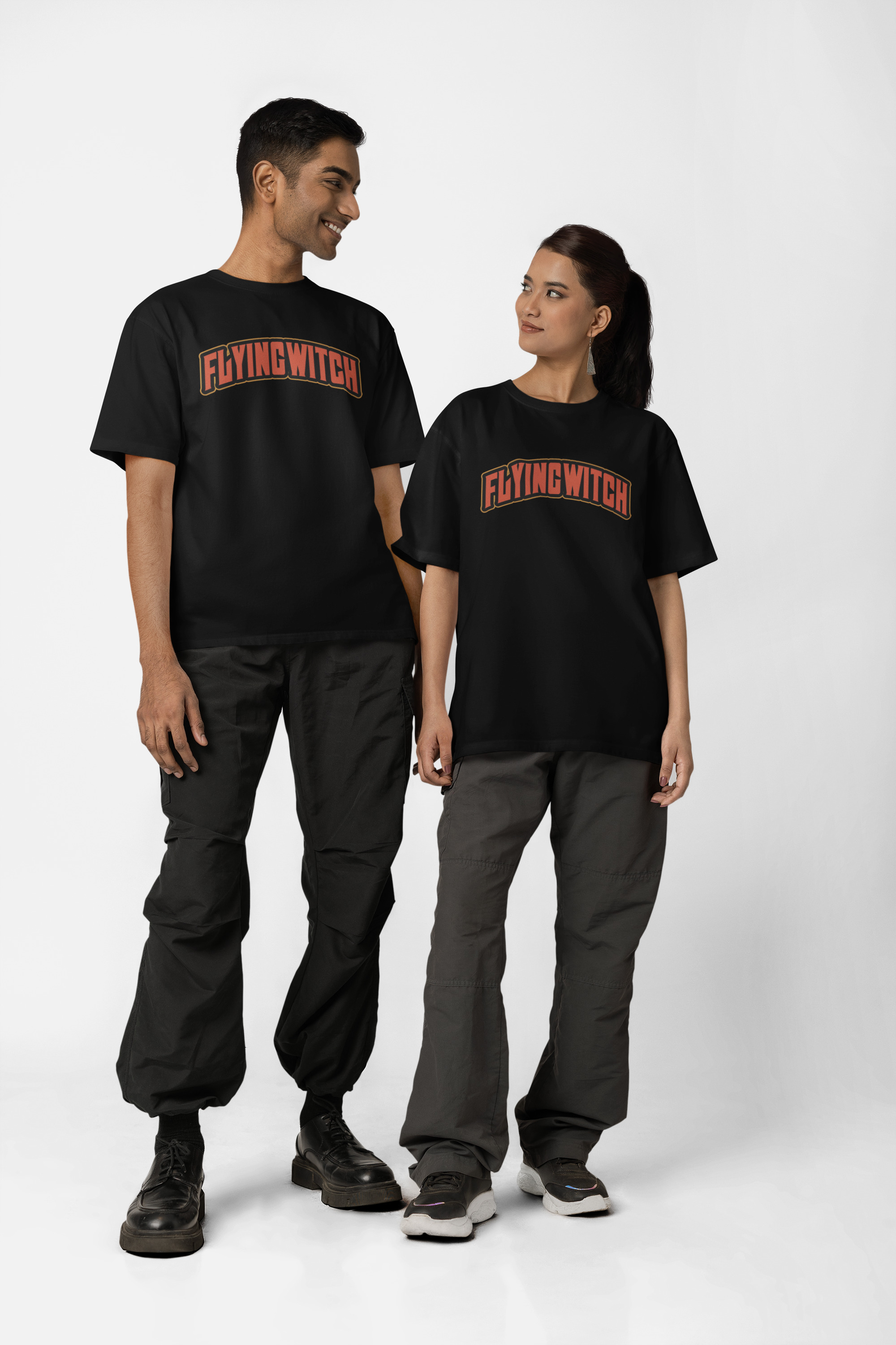 Flying Witch Graphic T-Shirt