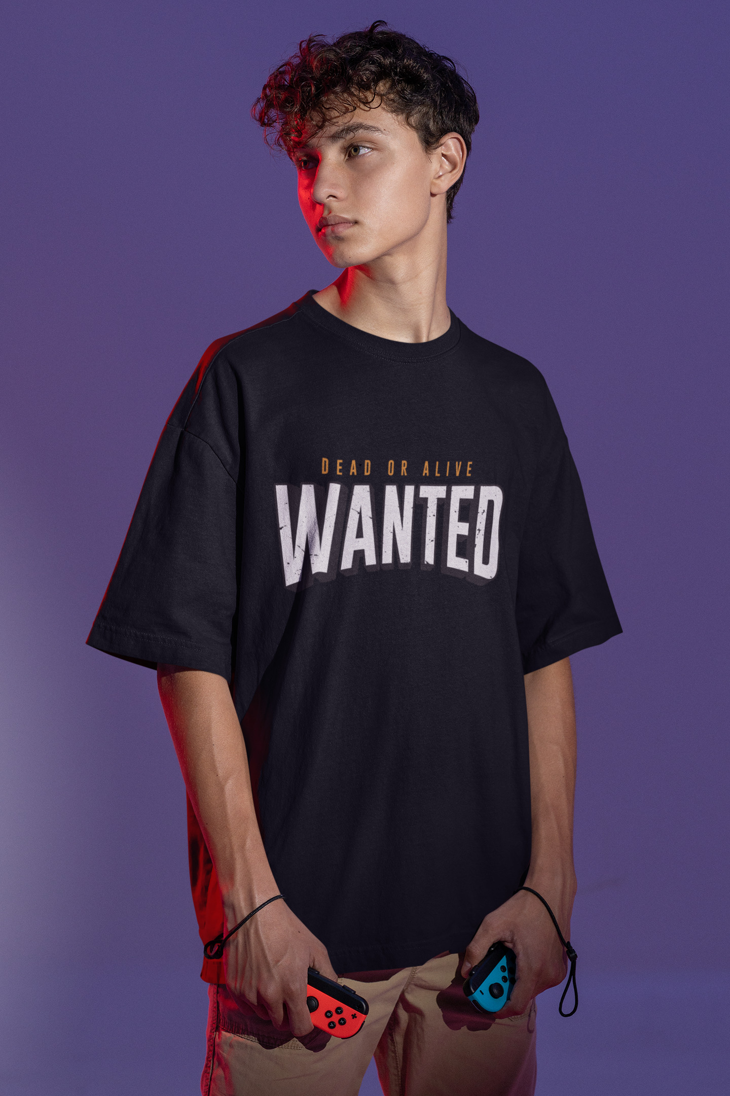 Wanted Reward Graphic T-Shirt