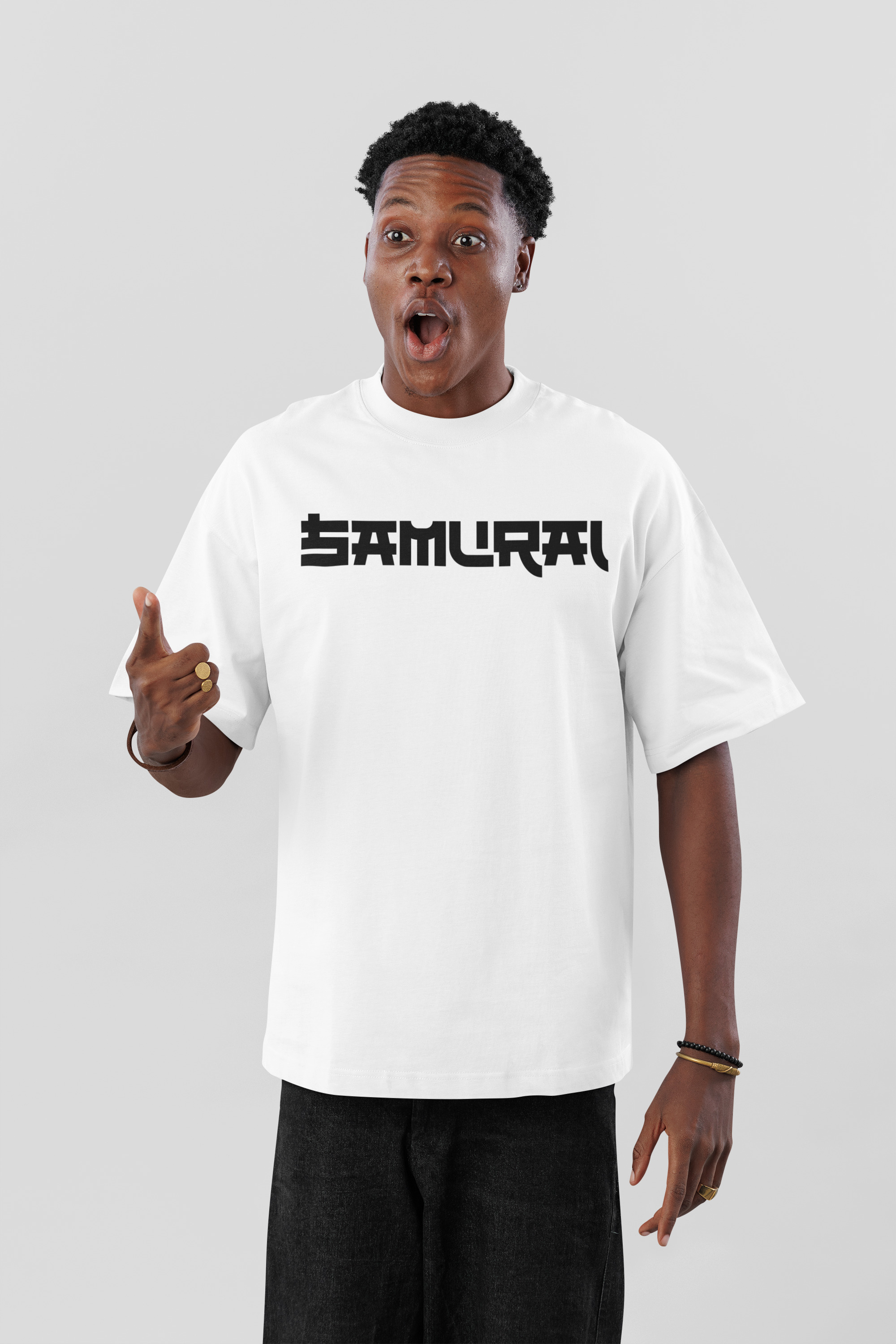 Samurai Graphic T-Shirt