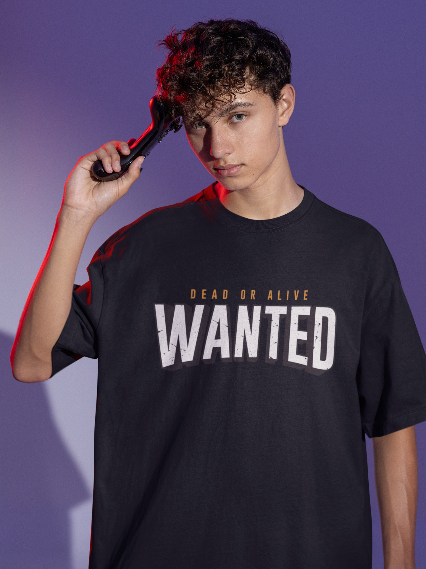 Wanted Reward Graphic T-Shirt