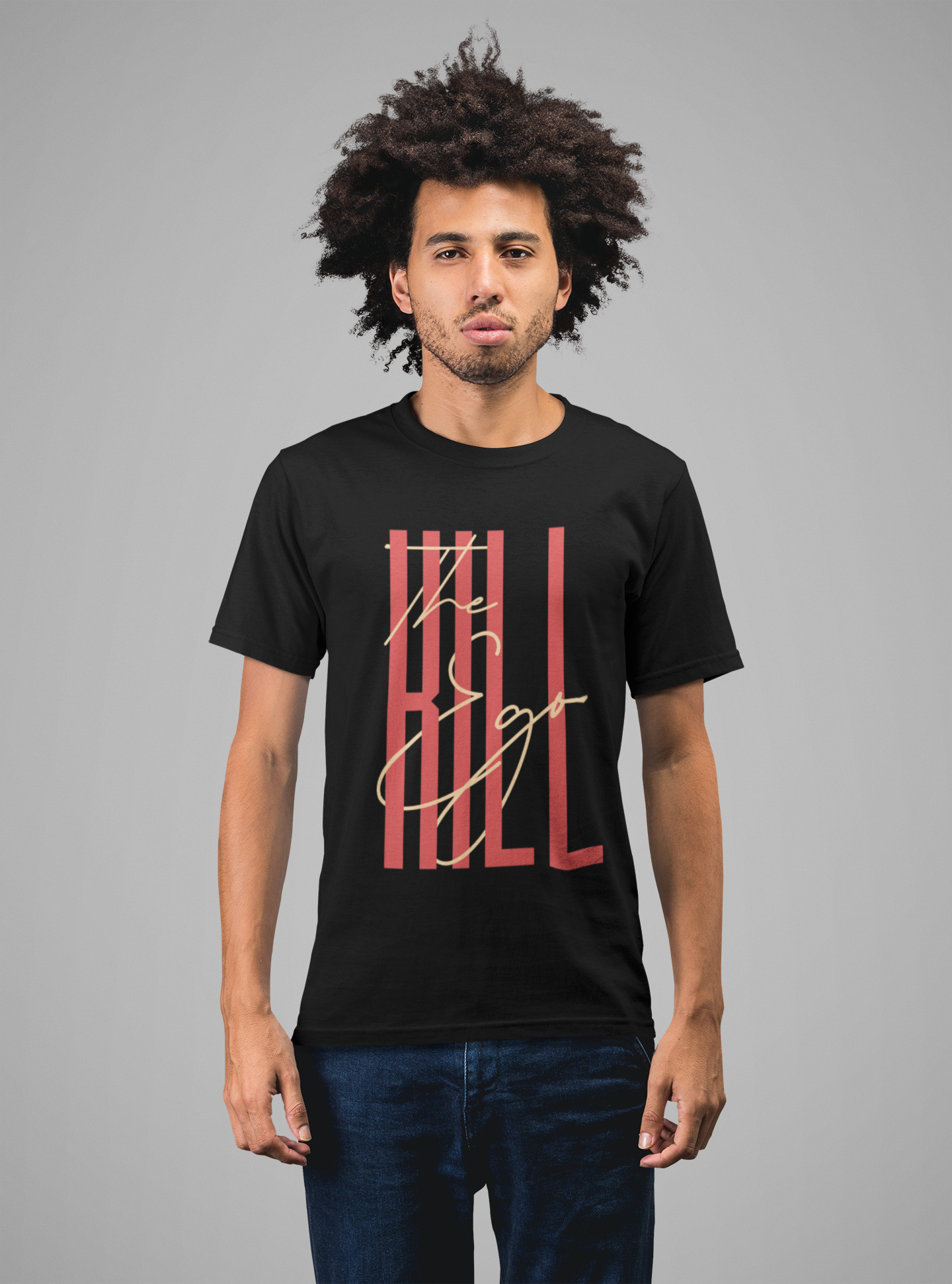 Graphic Printed Black T-Shirt