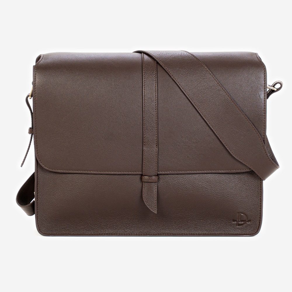 Leather Messenger Bag