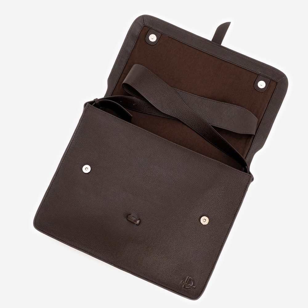 Leather Messenger Bag