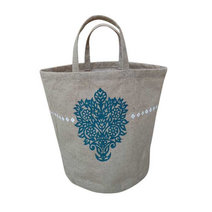 Handcrafted Jute Tote Bag