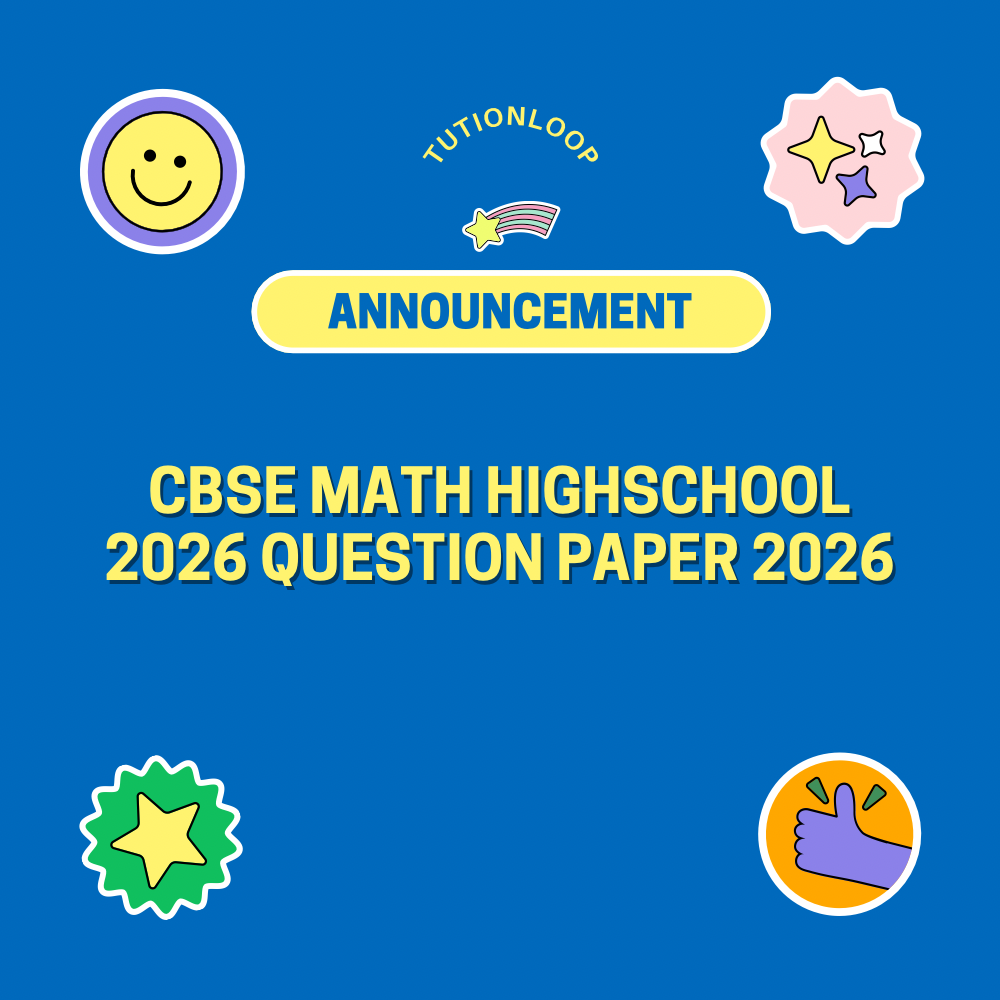 CBSE Math Highschool 2026 Question Paper