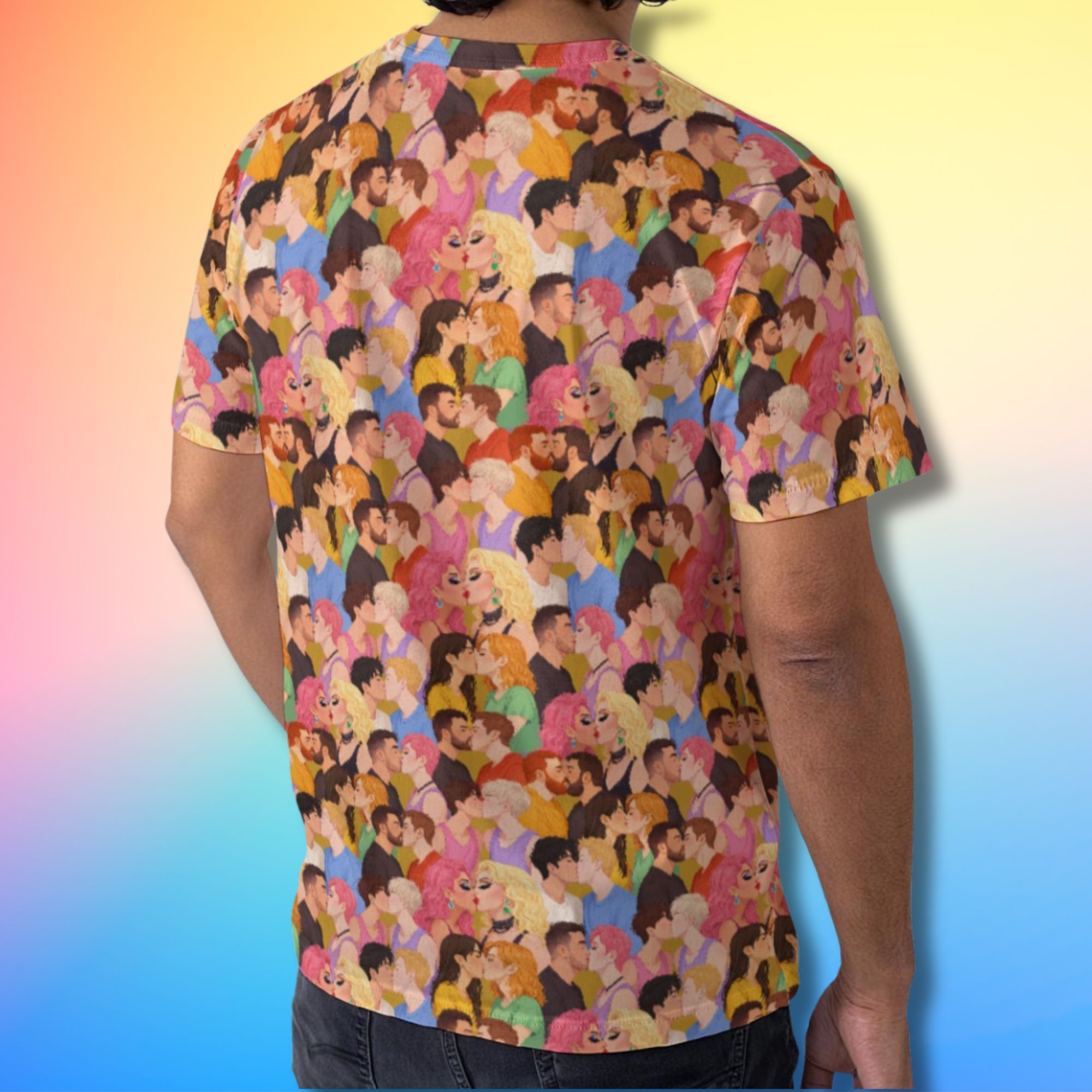 LGBTQ Couples Kissing T-Shirt