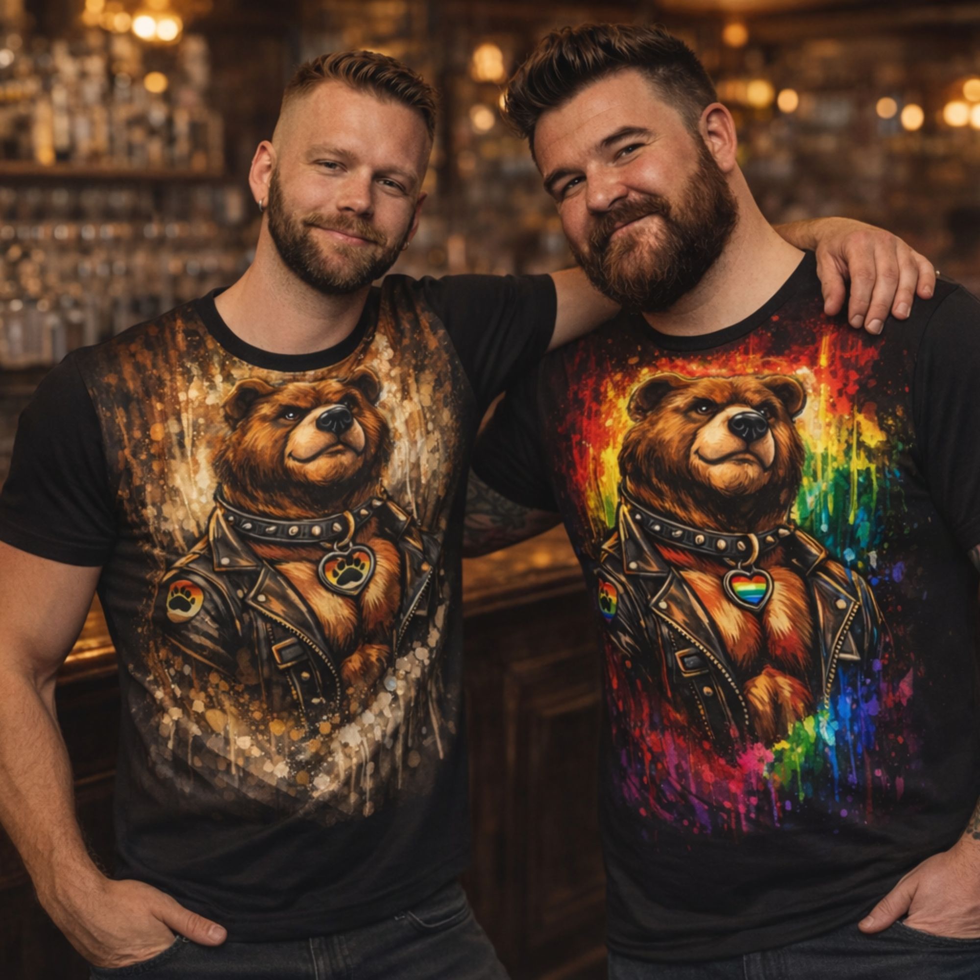 Leather Bear Pride T-Shirt