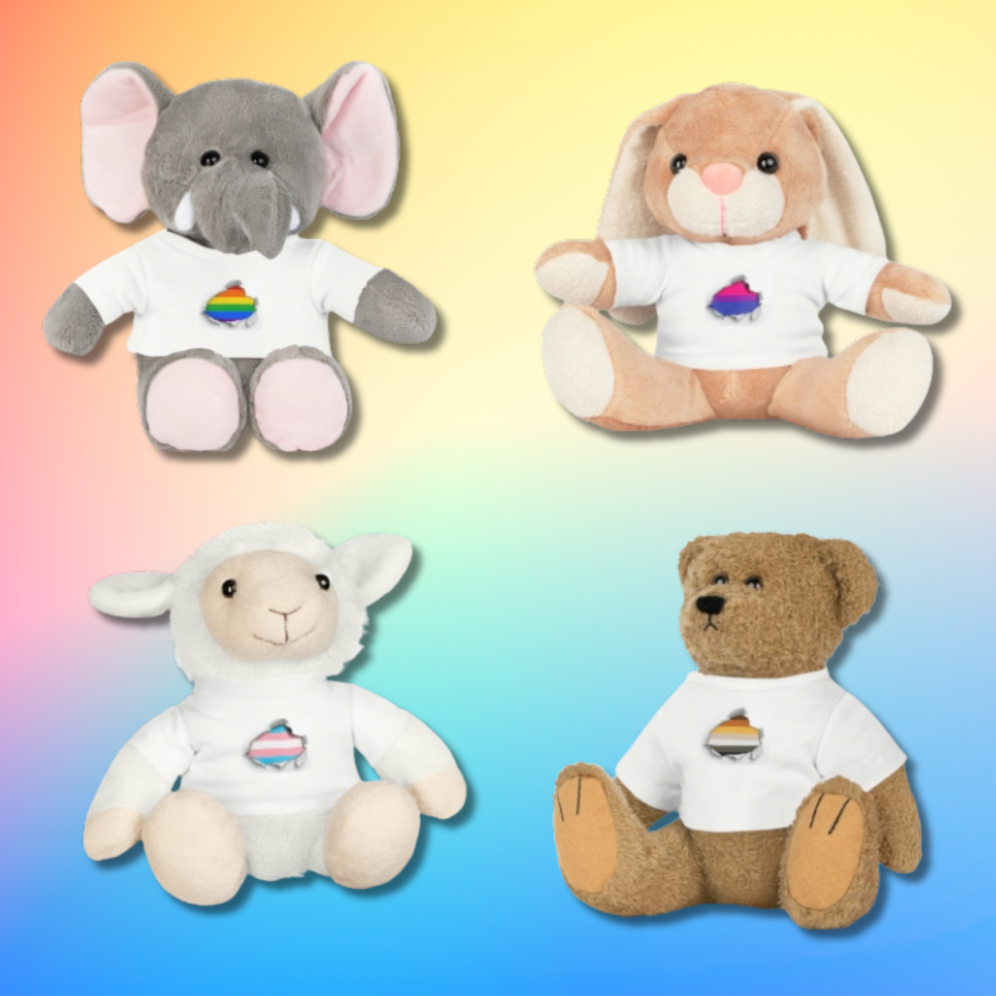 LGBTQIA+ Pride Plush Toy