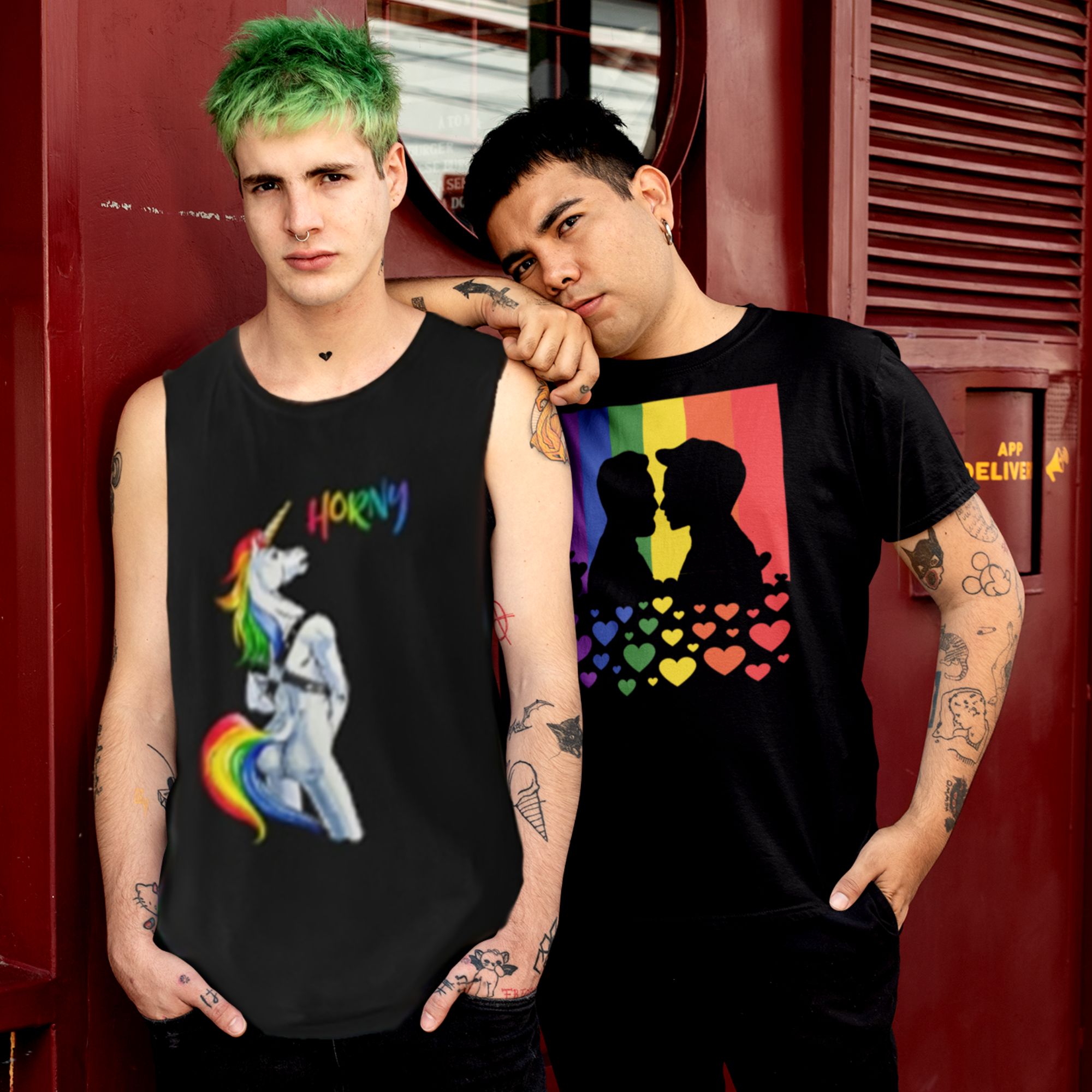 Horny Unicorn Muscle Tank