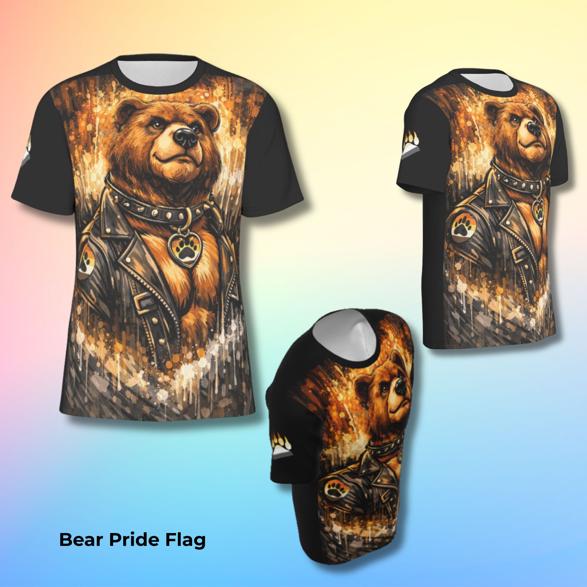 Leather Bear Pride T-Shirt