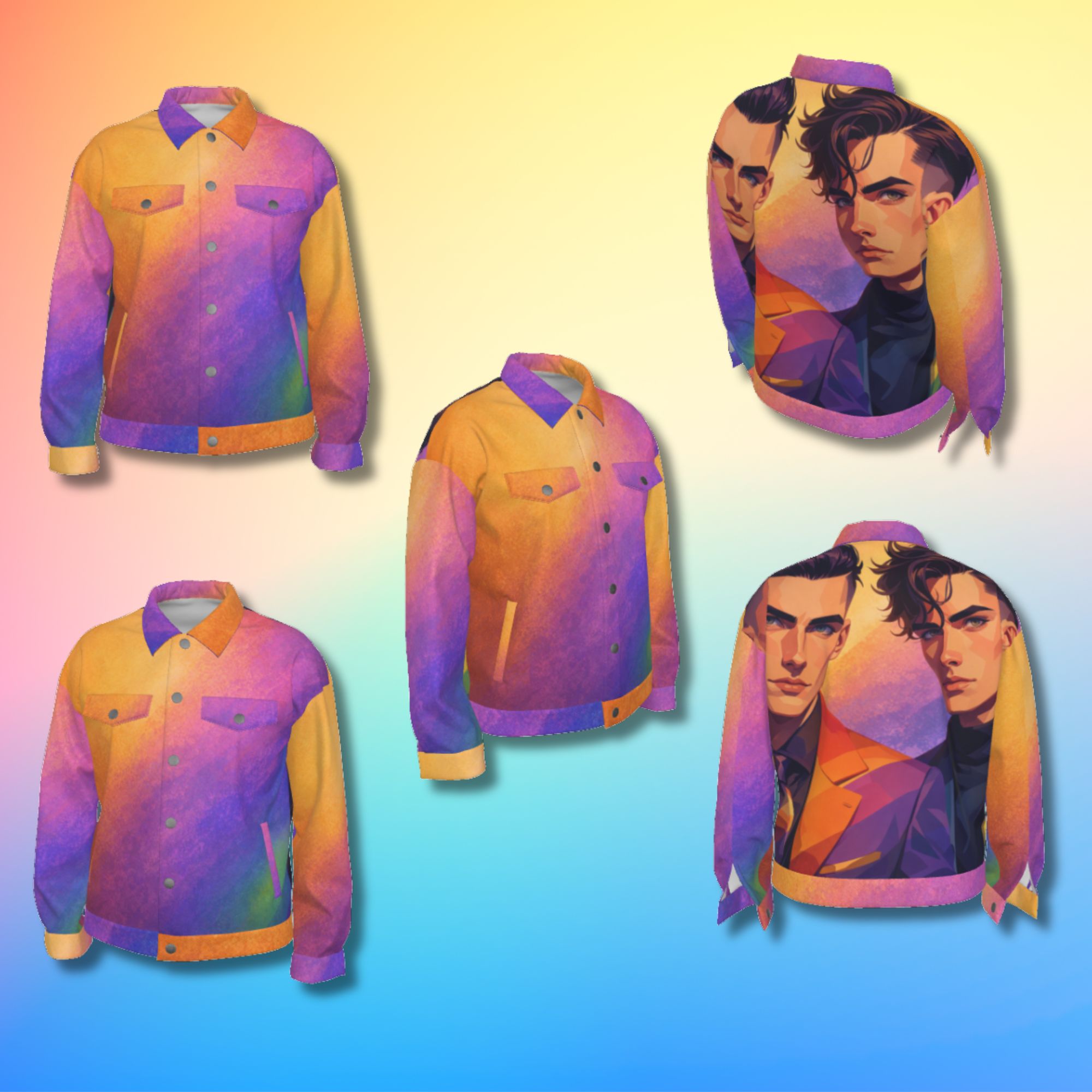  Queer Art Jacket — Tailored in Pride Series 1