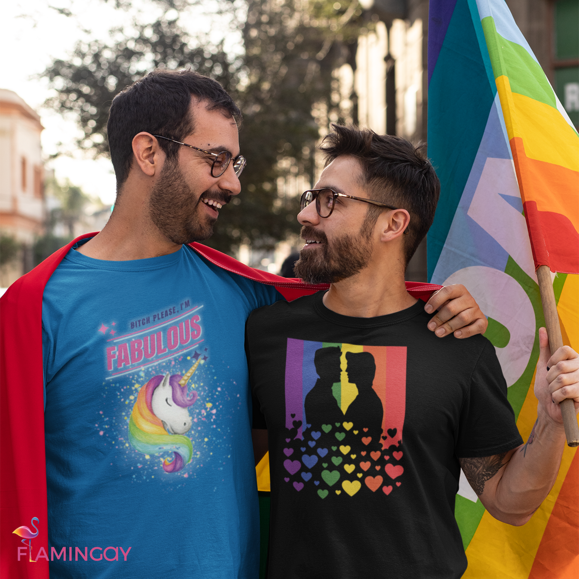 Bitch Please, Im Fabulous Rainbow Unicorn T-shirt