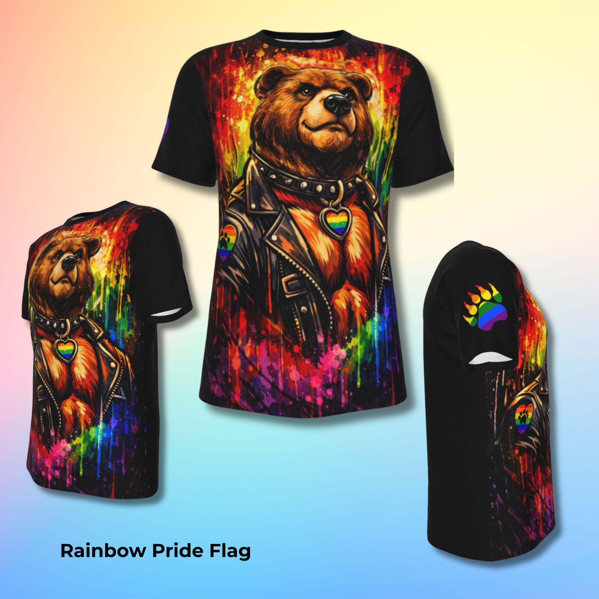 Leather Bear Pride T-Shirt