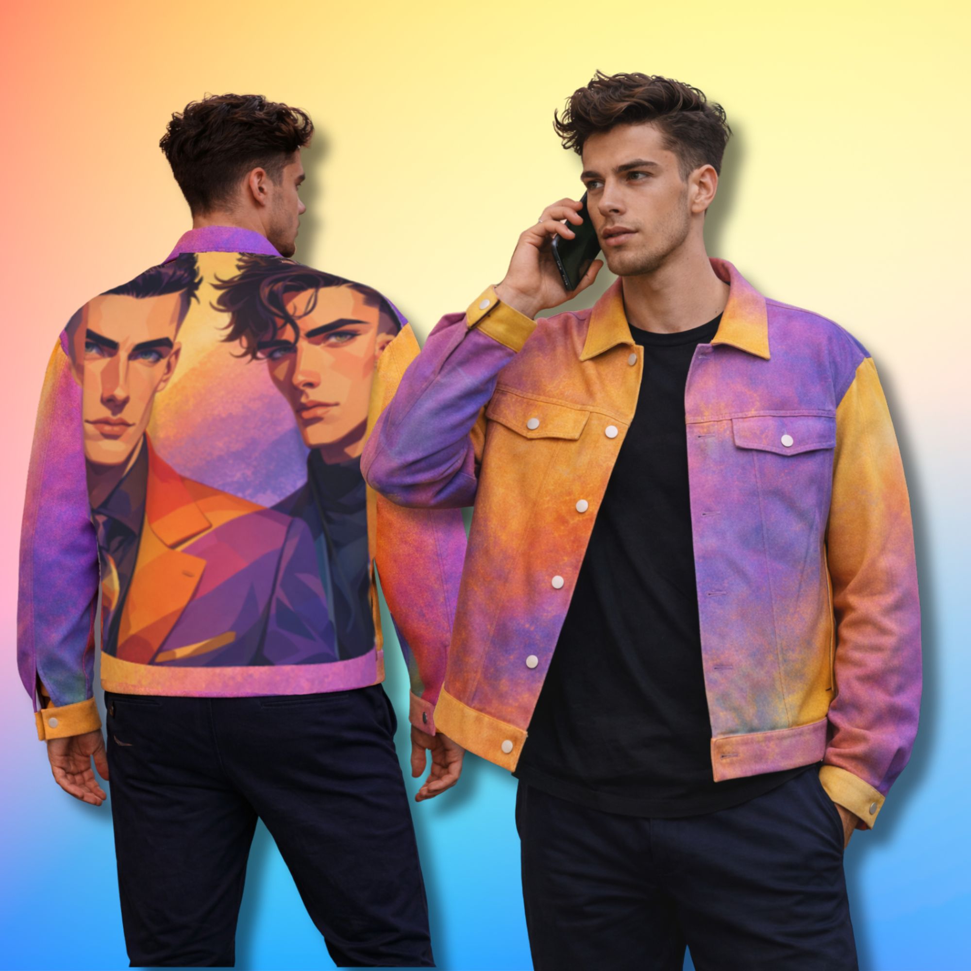  Queer Art Jacket — Tailored in Pride Series 1