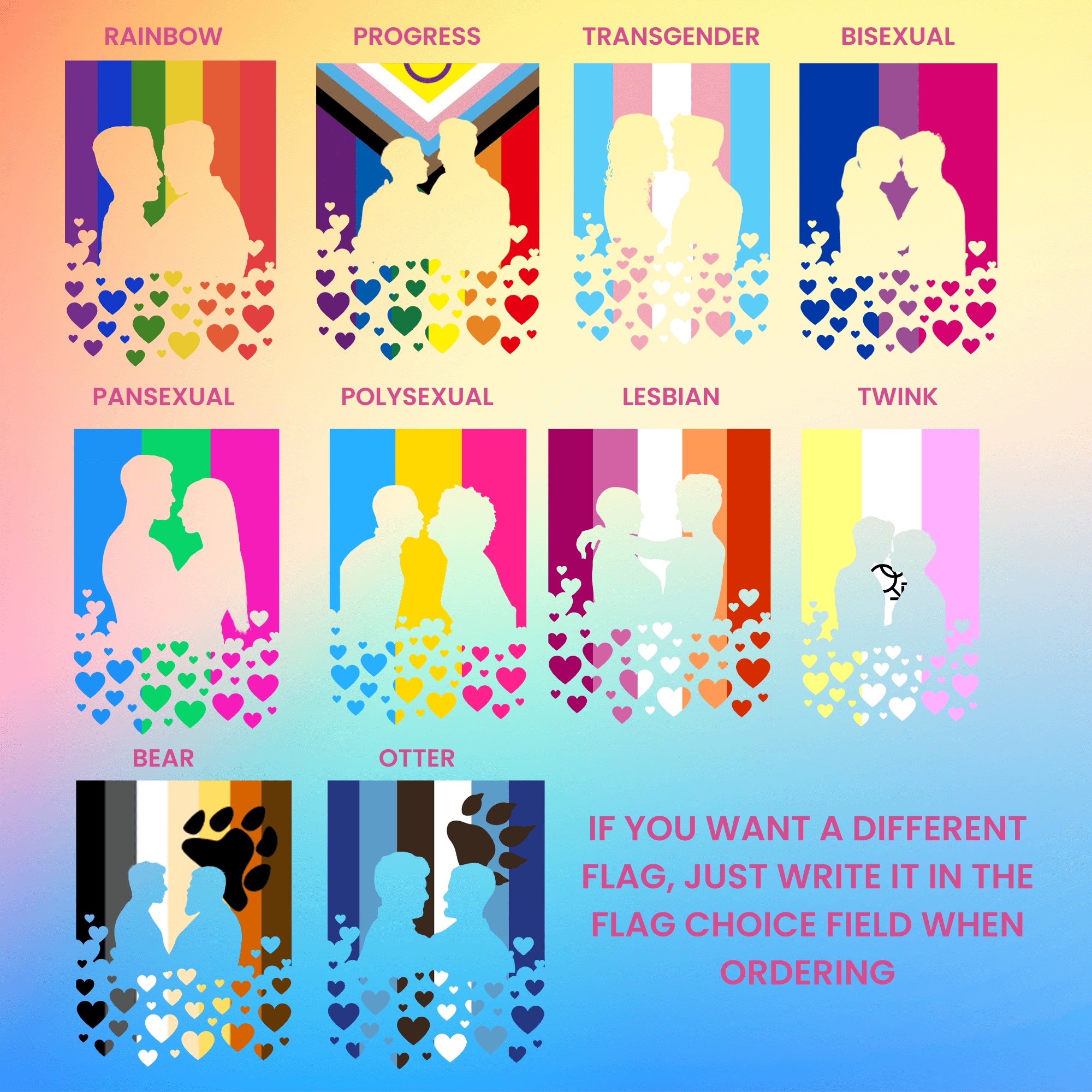 Custom Photo Pride Flag Sleeveless Top