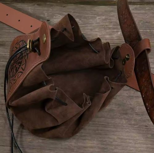 Sacoche Cuir Phoenix Incantant