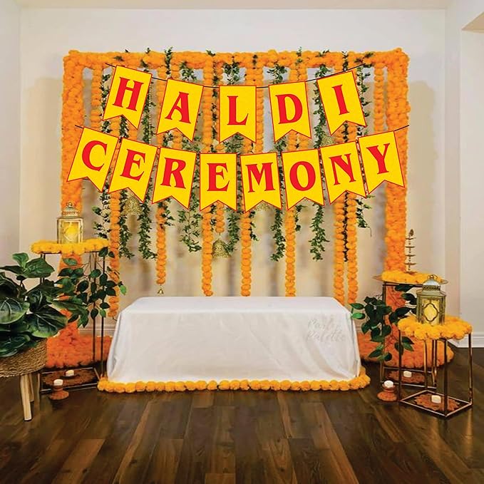 Haldi Ceremony Decoration Set