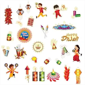 Diwali Festival Sticker Set