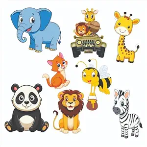 Cartoon Animal Wall Stickers