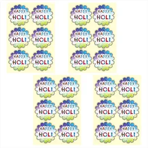 Happy Holi Stickers