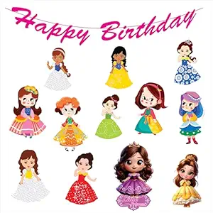 Princess Birthday Decoration Set