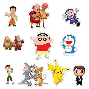 Cartoon Character Sticker Set