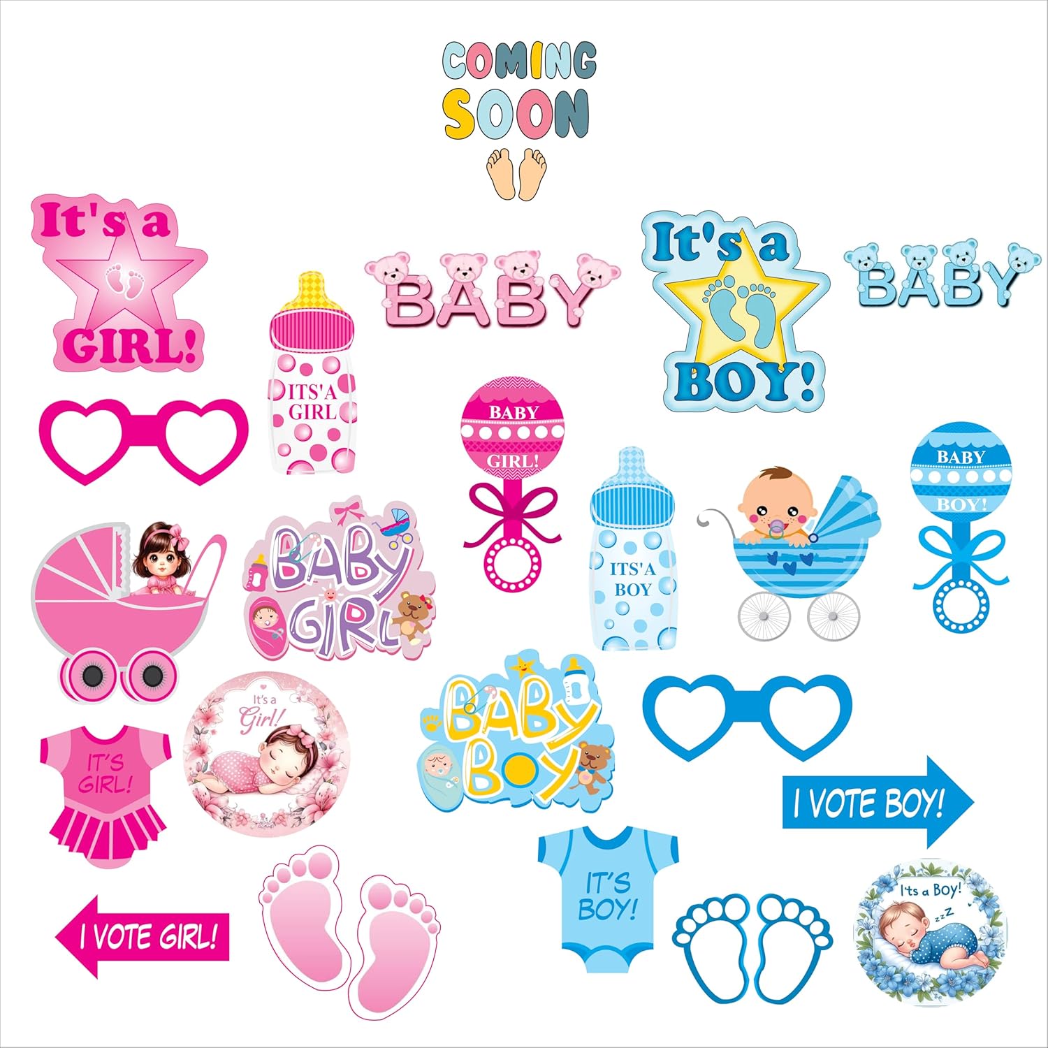 Baby Shower Decoration Kit