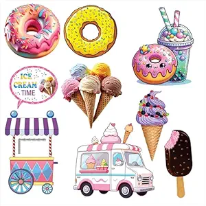 Ice Cream & Dessert Stickers Set