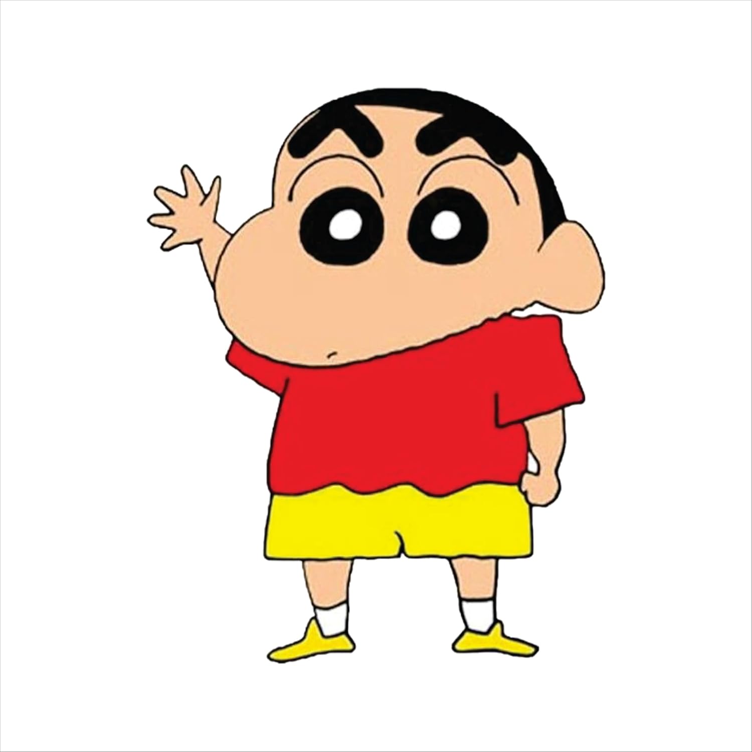 Shinchan Theme Birthday Party Decoration Cut-Outs Set, 6 Characters I Happy Birthday Party Decoration for Kid's