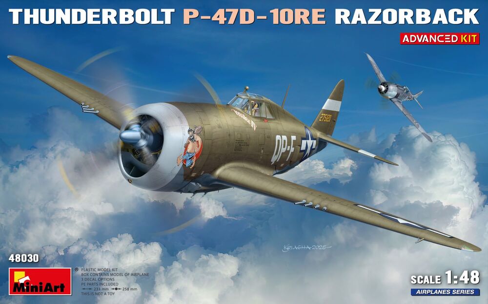 1/48 P47D-10RE Razorback MiniArt