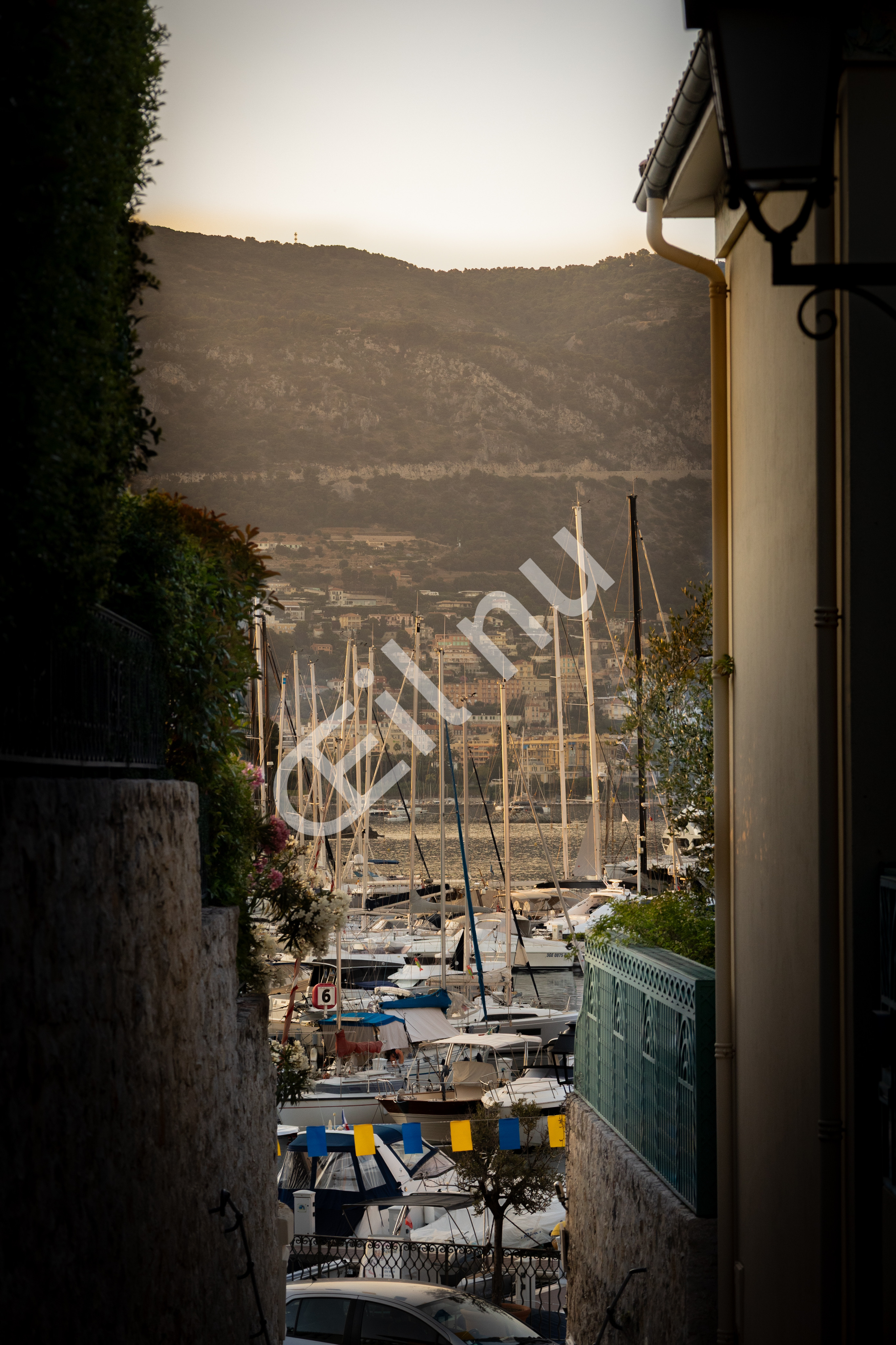 Vue sur le port
