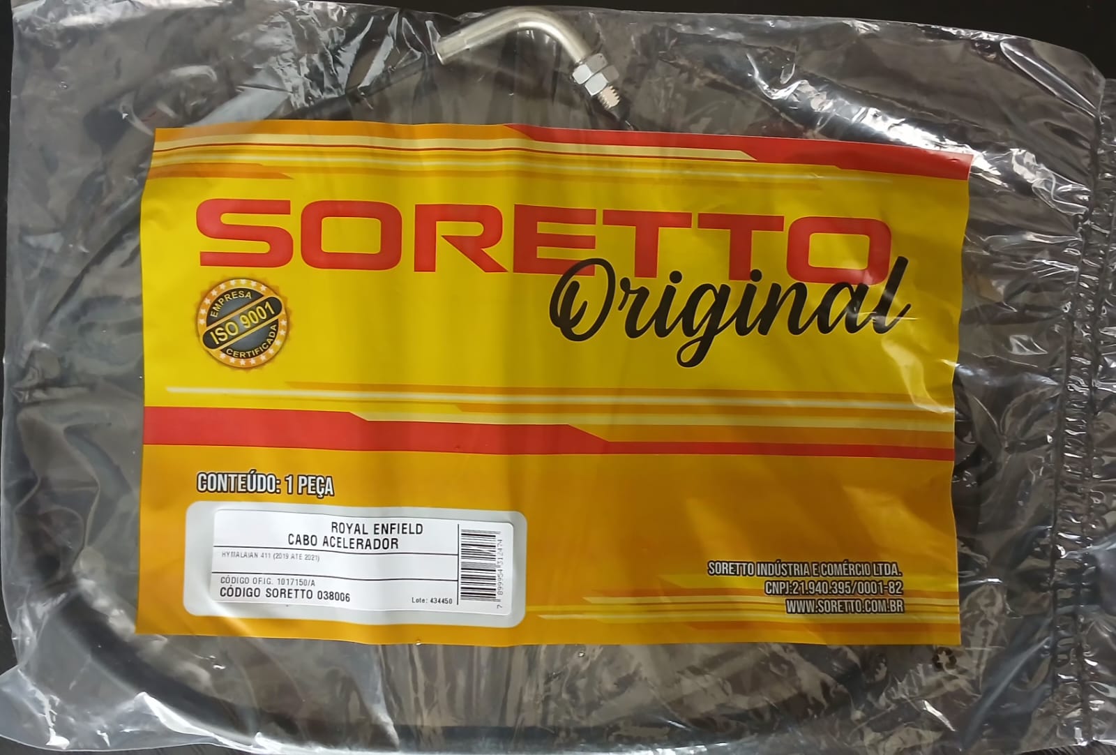 Cabo Acelerador RE Hima/Scram 411 ( 2019.21 )