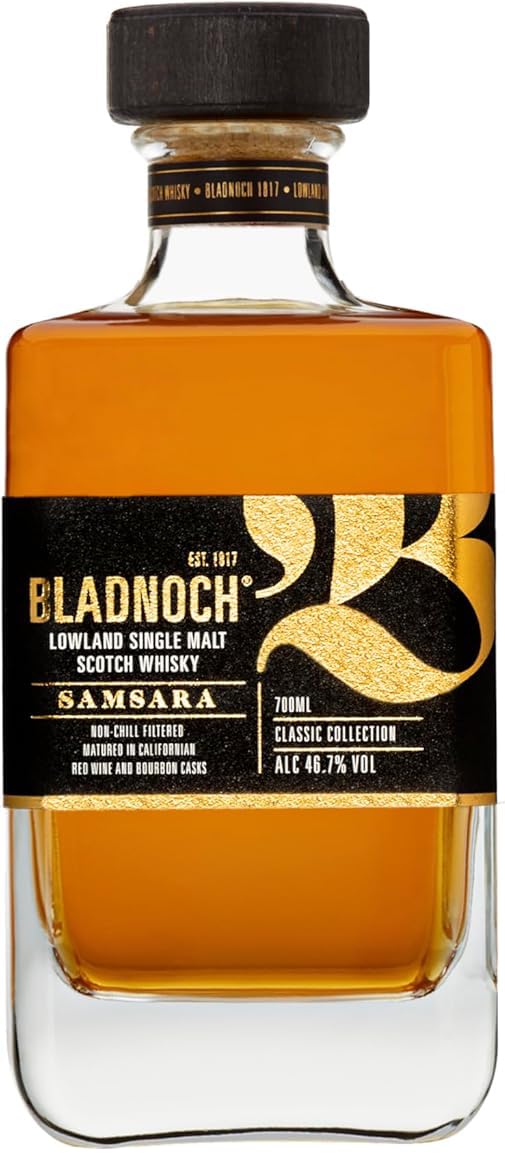 Bladnoch SAMSARA Lowland Single Malt Scotch Whisky 46,7% Vol. 0,7l en boîte cadeau