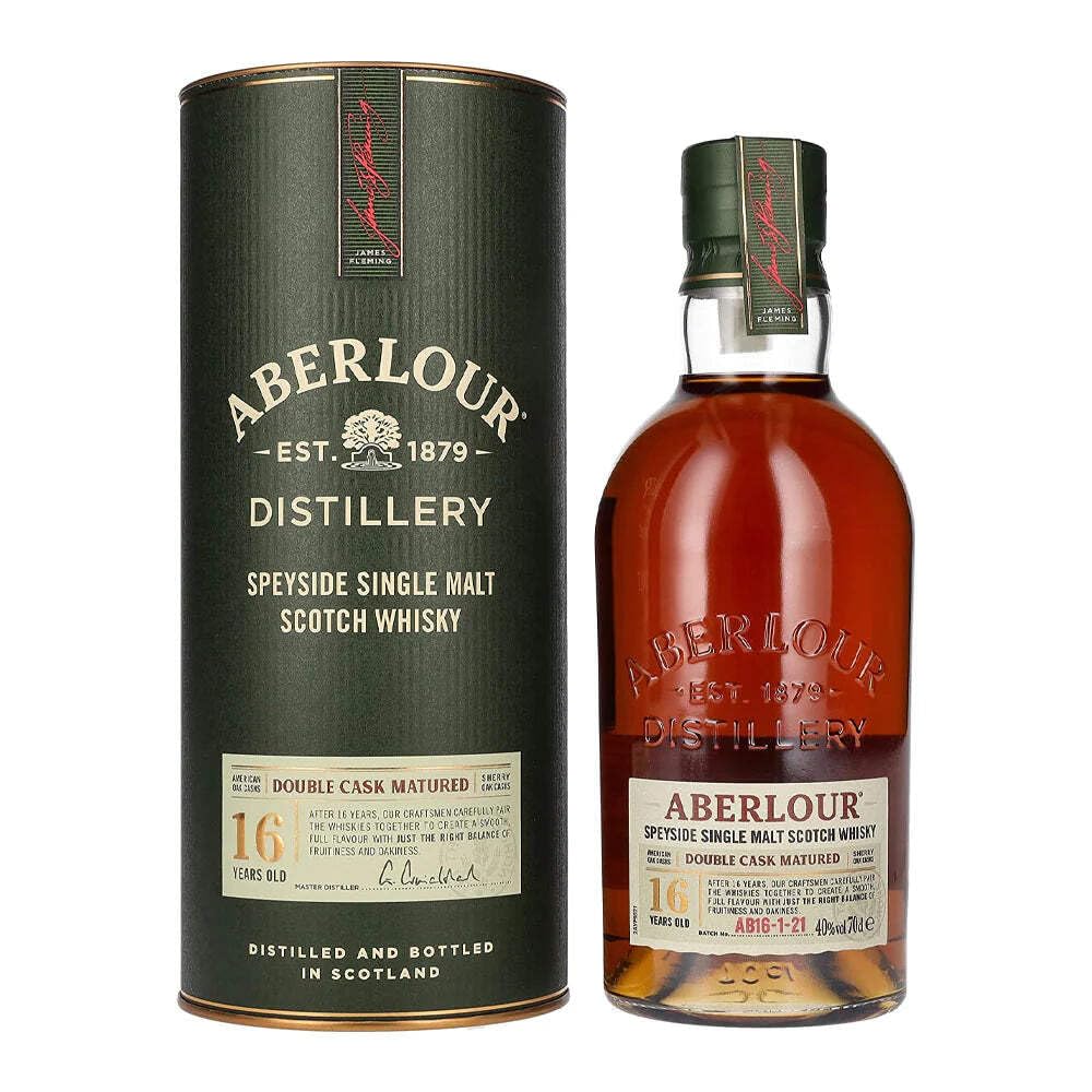 Aberlour 16 Years Old DOUBLE CASK MATURED 40% Vol. 0,7l en boîte cadeau