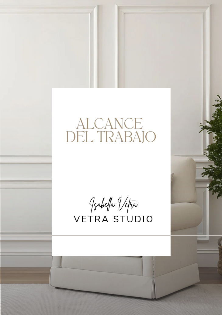 Alcance de Trabajo · Plantilla Editable en Canva