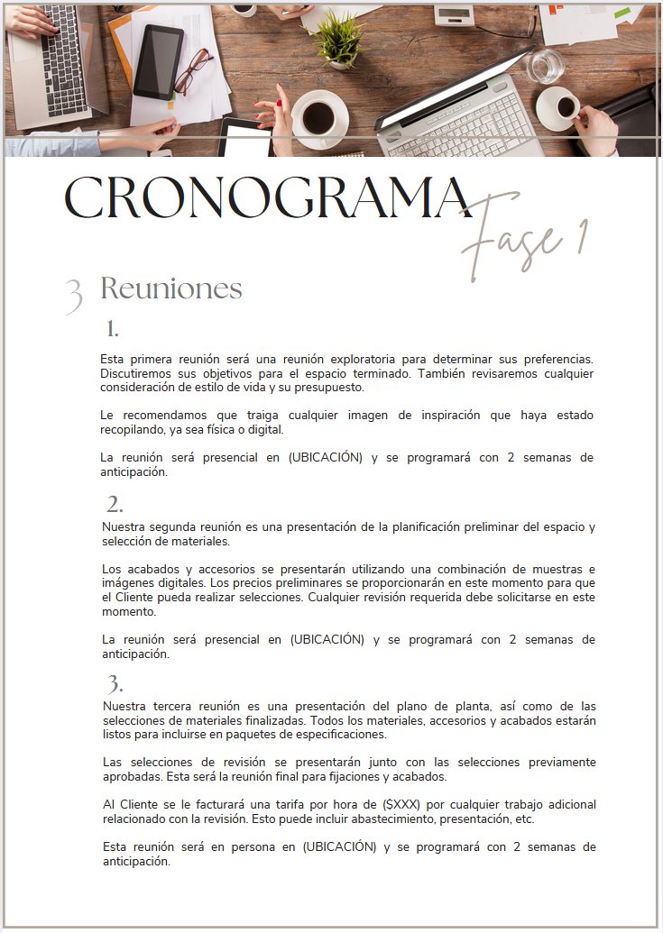 Alcance de Trabajo · Plantilla Editable en Canva