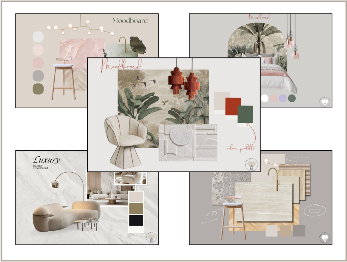 Pack de Moodboards · Plantilla Editorial en Canva (A3 Horizontal)