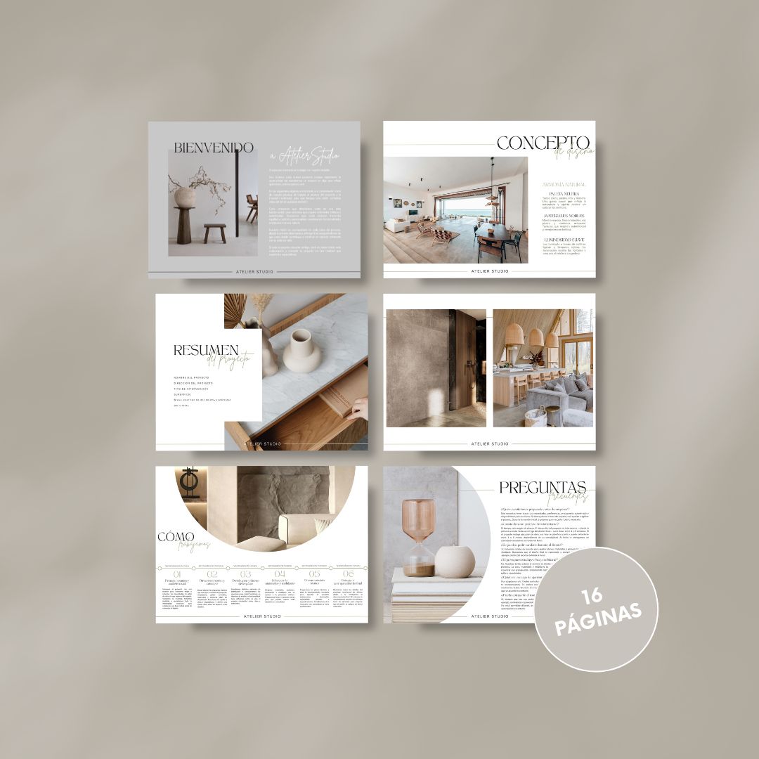 Propuesta de Proyecto · Editable en Canva (A3 y A4)