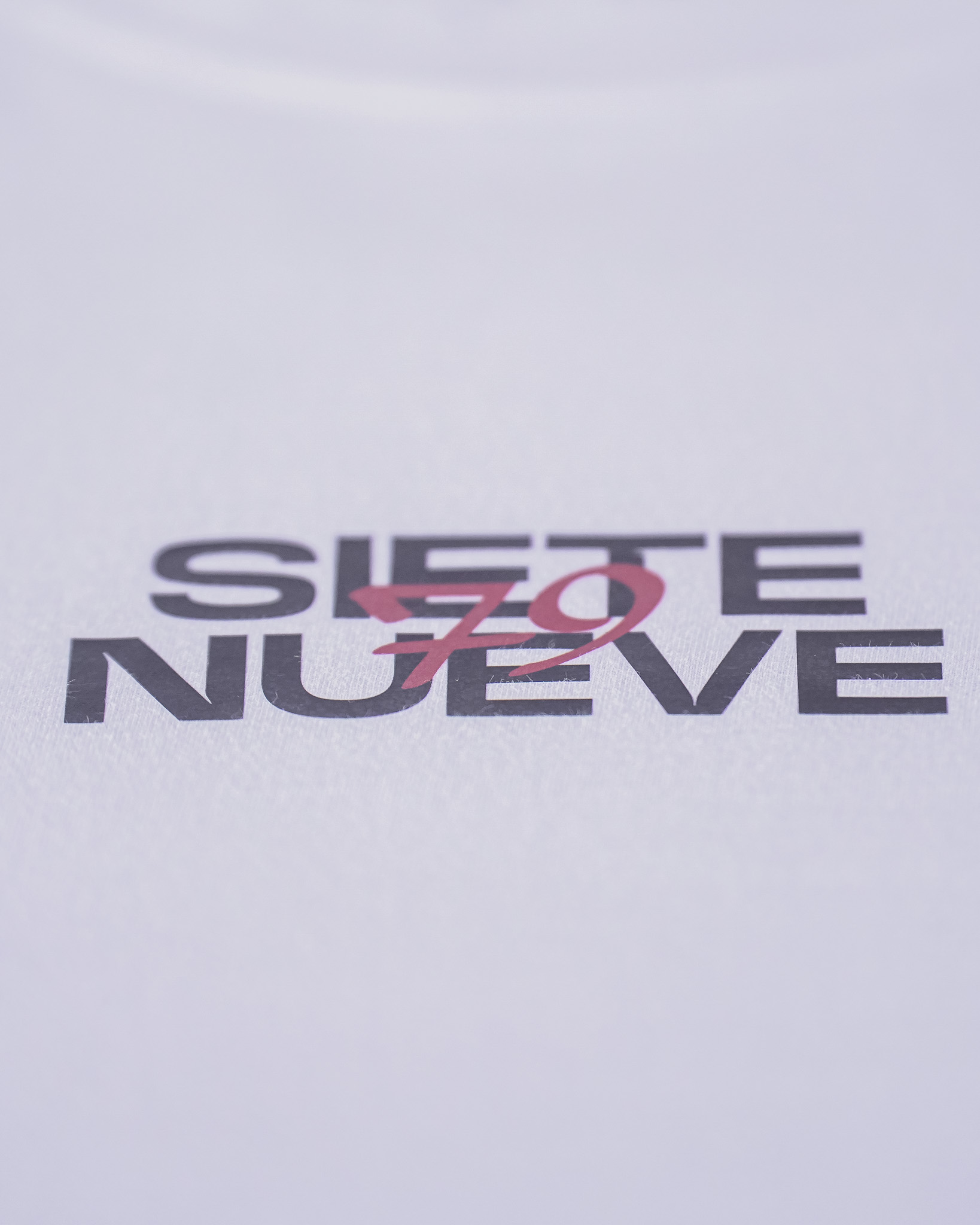 Oversize Siete Nueve - Blanca
