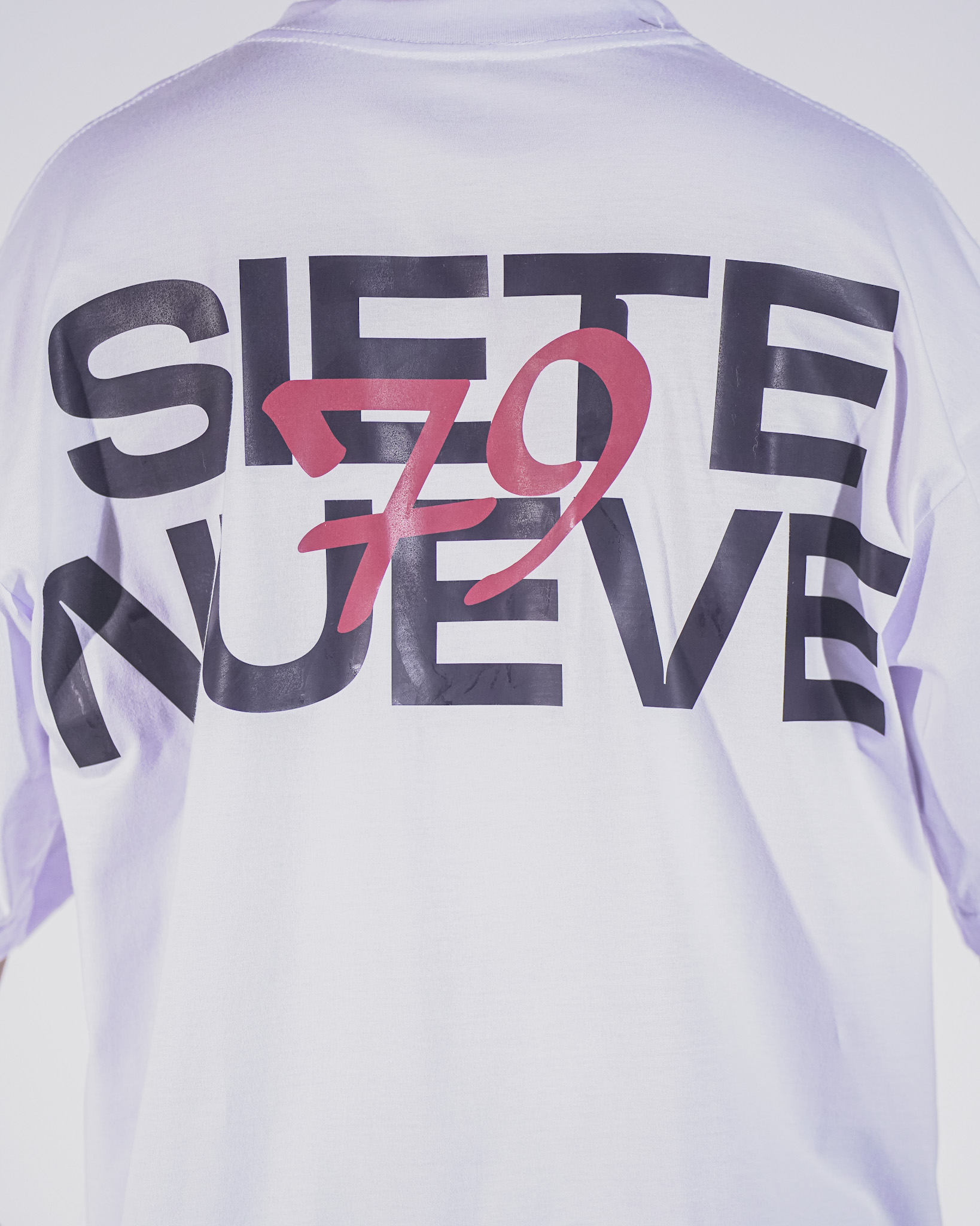 Oversize Siete Nueve - Blanca