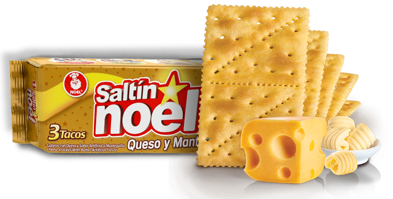 Saltín Noel Queso y Mantequilla