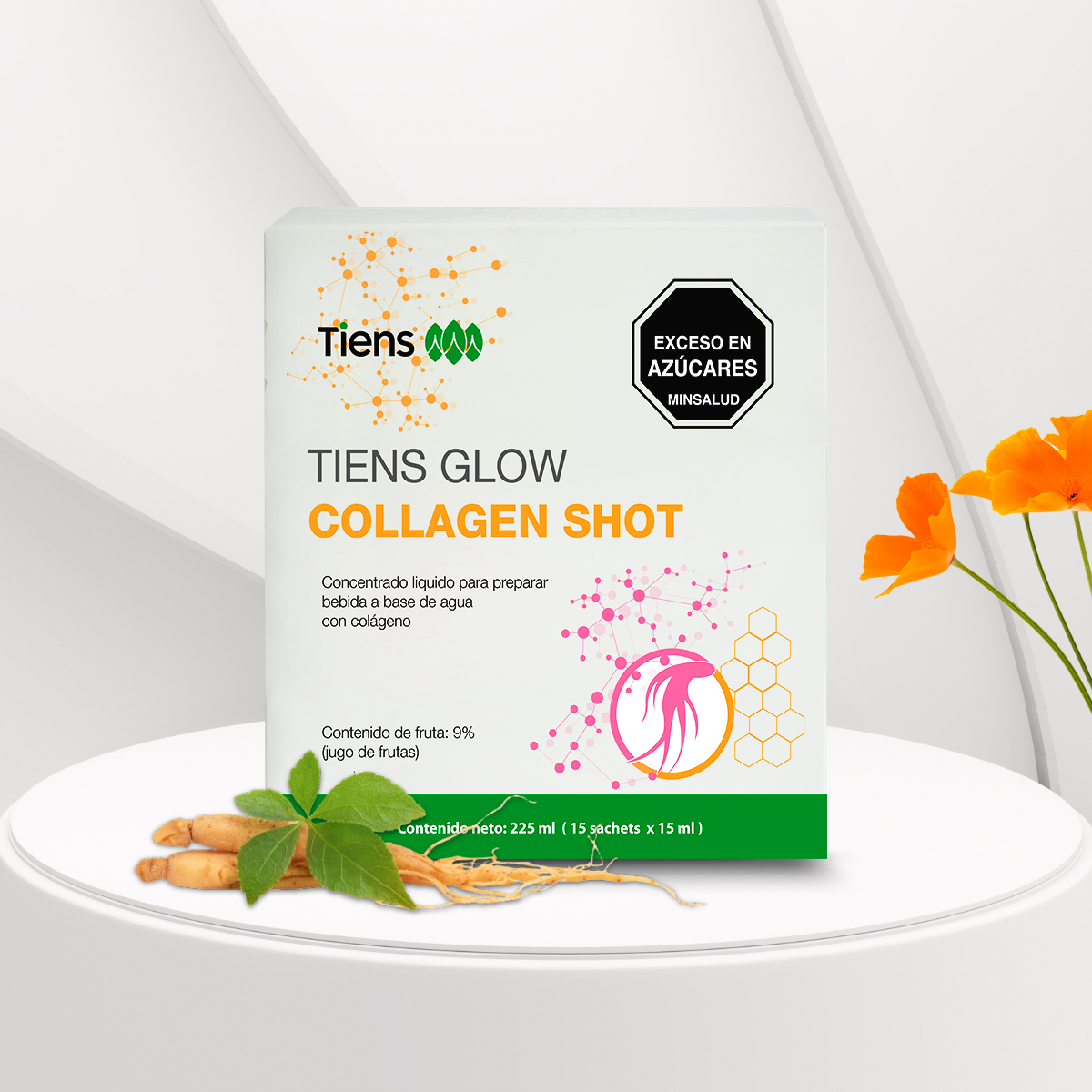 INYECCIÓN DE COLÁGENO TIENS GLOW