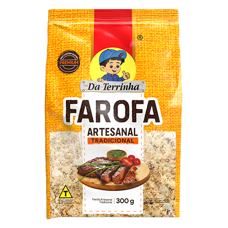 Farofa Artesanal Tradicional 300g