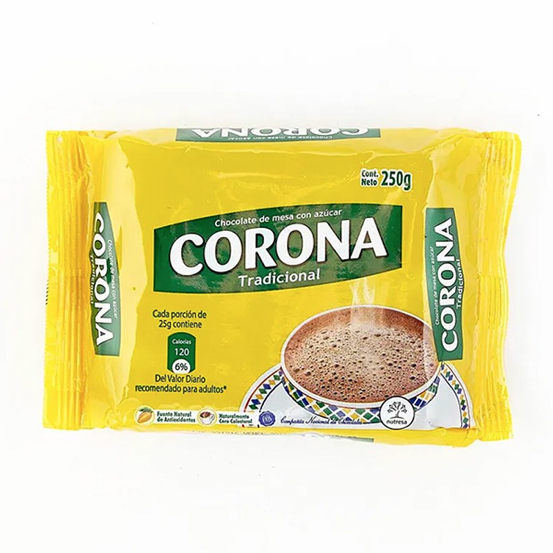 Chocolate Corona Tradicional 250g