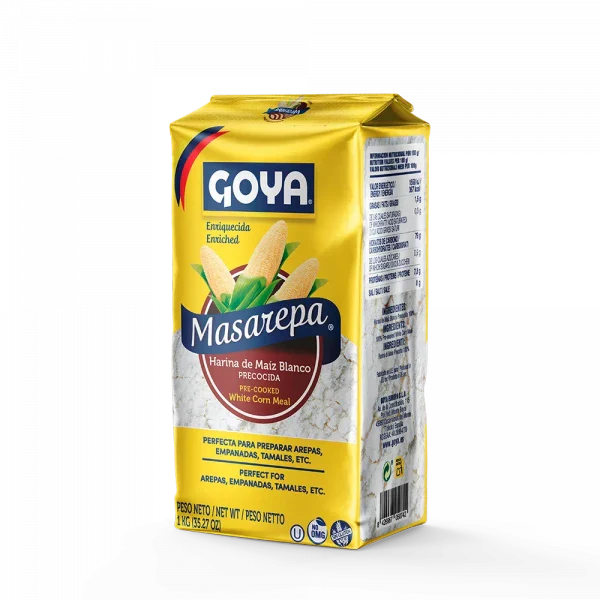 Harina de Maíz Blanco GOYA 1kg Masarepa