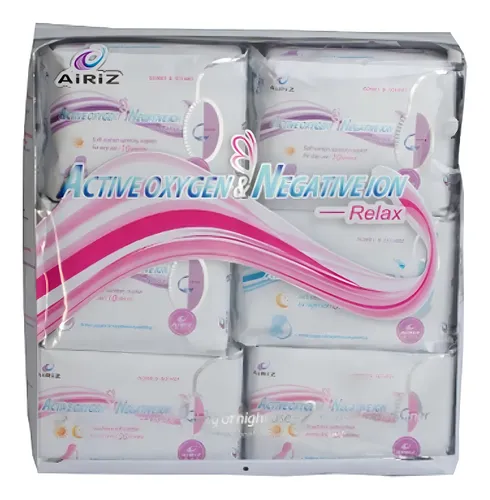 Sixpack de Toallas Higienicas Medicinales Airiz Active Oxygen & Negative Ion