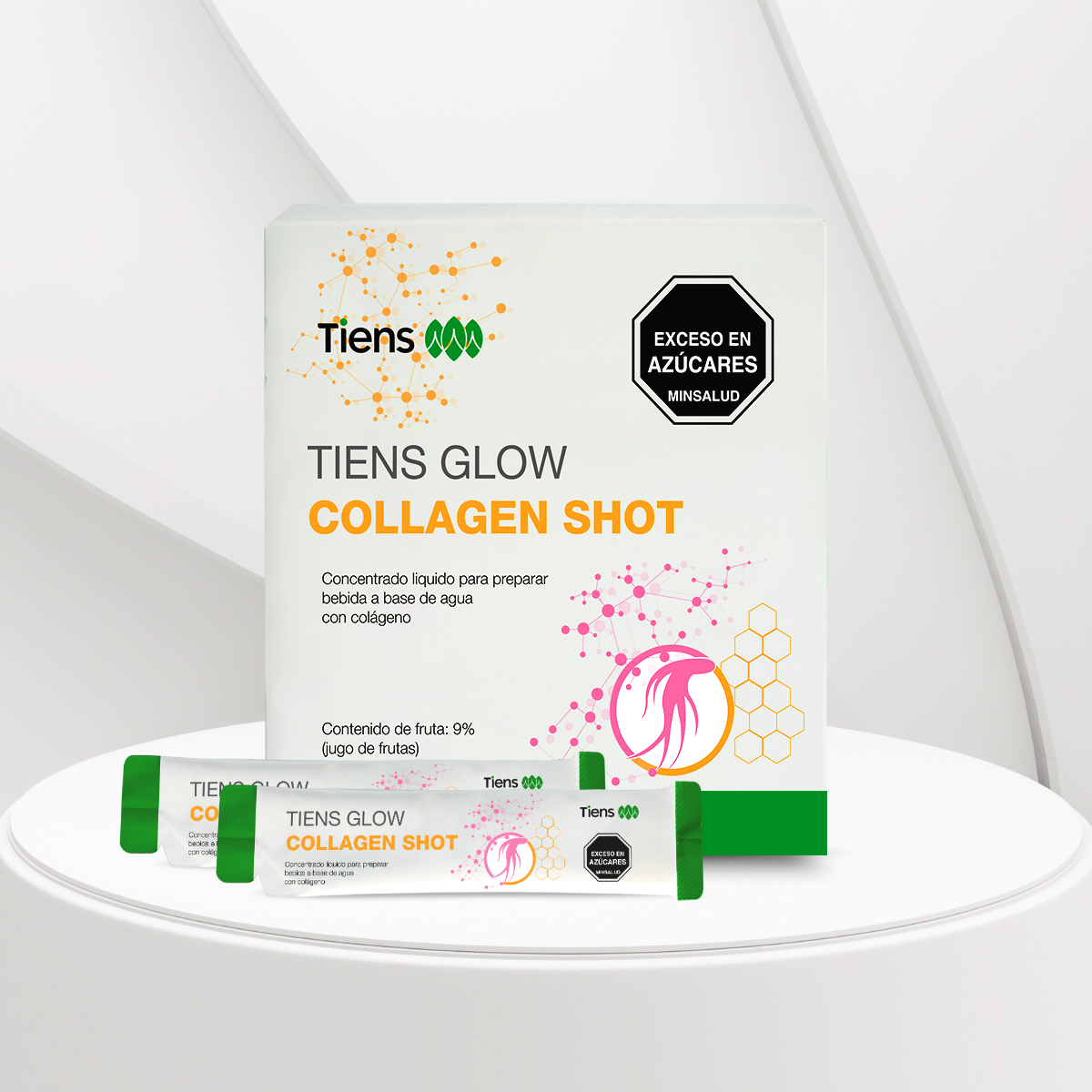 INYECCIÓN DE COLÁGENO TIENS GLOW