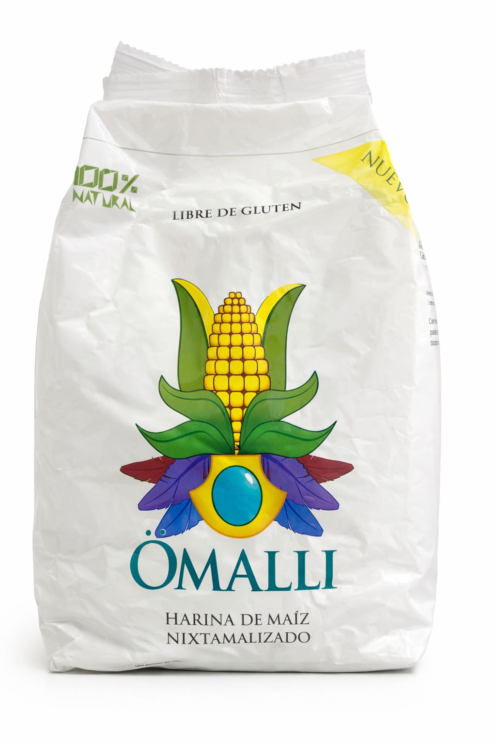 Harina de Maíz Nixtamalizado Ómalli