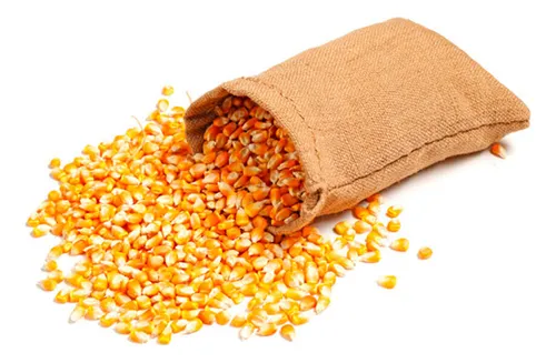 Maíz trillado amarillo por kilo