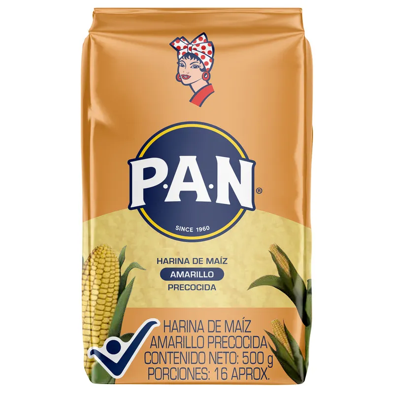 Harina de maíz amarilla precocida P.A.N.